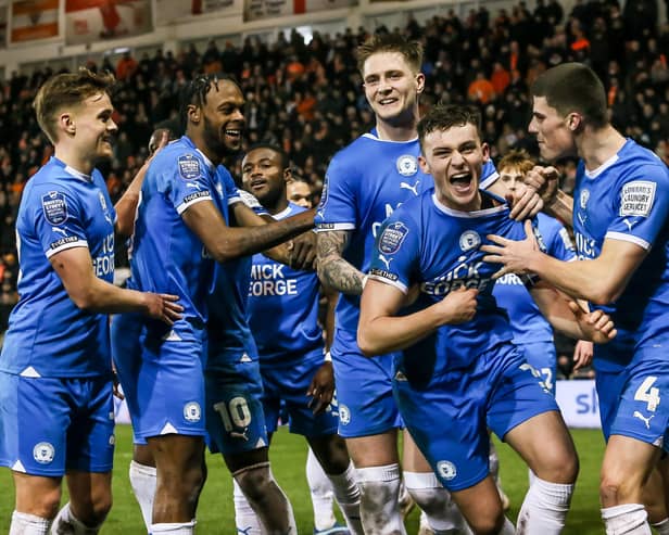 Pompey boss John Mousinho believes Peterborough United have an array of talent Championship sides will try to sign. Pic: Joe Dent / theposh.com