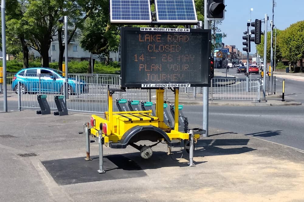 Lake Road in Portsmouth will be closed for nearly two weeks as engineering work is taking place ahead of the installation of a new tiger crossing. Picture: Portsmouth City Council.