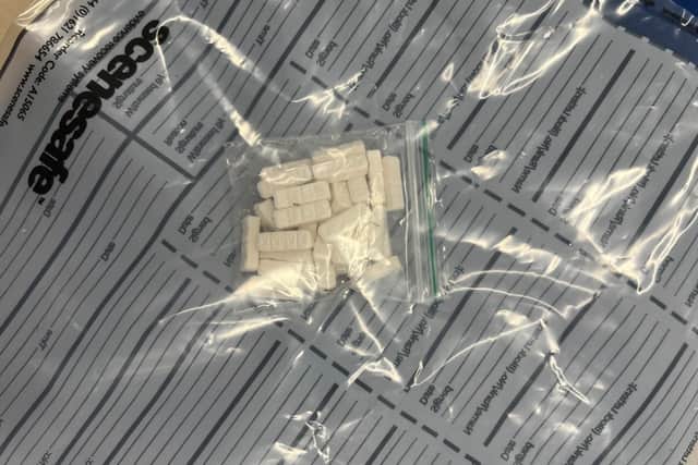 Drugs were seized from a flat in Blake Court in Gosport. Picture: Gosport Police.