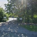 A man flashed a group of girls on a footpath through the cricket ground in Turnpike Way, Hedge End, on May 7. Picture: Google Street View.