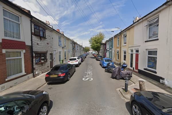 Police said two men were seen running from an address in Shakespeare Road, Kingston. One of them was reportedly carrying a knife or sharp object, with another bleeding from his injuries. Picture: Google Street View