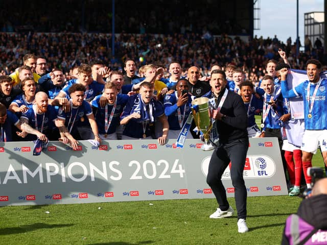 Who is the most successful manager at Fratton Park, in terms of win percentage? 
