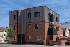 CGI view of the proposed flats from Walden Road.