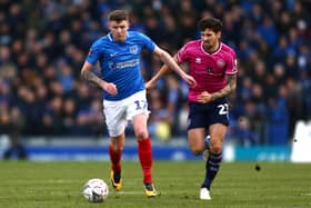 Dion Donohue played for Portsmouth after being signed by Paul Cook. He is now playing his club football in Wales. (Photo by Jordan Mansfield/Getty Images)