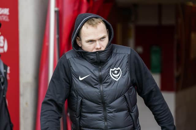 Anthony Scully has made just nine appearances during an injury-wrecked Fratton Park spell. Picture: Jason Brown/ProSportsImages