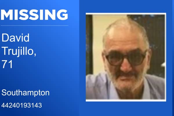 David Trujillo, from Southampton, was last seen on Wednesday, May 8 and the police are extremely concerned for his welfare. 