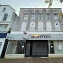 The former Burton store looks set to be converted into a McDonald’s