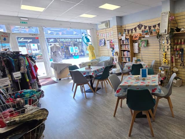 Purrfect Paws Feline Welfare in Waterlooville has opened a tea room in its existing charity shop.