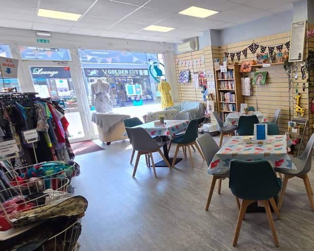 Purrfect Paws Feline Welfare in Waterlooville has opened a tea room in its existing charity shop.