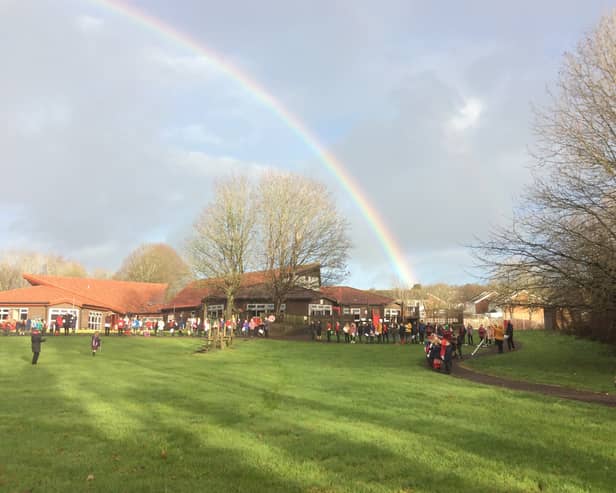 Red Barn Community Primary School has received an outstanding Ofsted. 