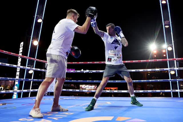 Portsmouth's Mark Chamberlain is ready for his chance to fight on one of the biggest events in boxing history in Saudi Arabia on the Tyson Fury v Oleksandr Usyk undercard. Pic Getty.
