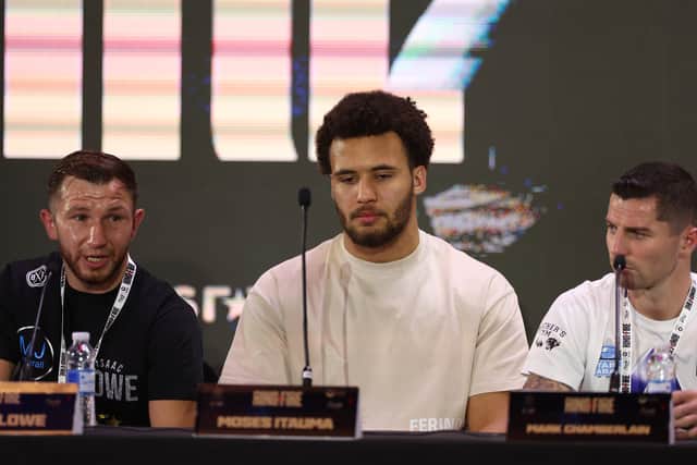 Portsmouth's Mark Chamberlain, right, is ready for his chance to fight on one of the biggest events in boxing history in Saudi Arabia on the Tyson Fury v Oleksandr Usyk undercard. Pic Getty.