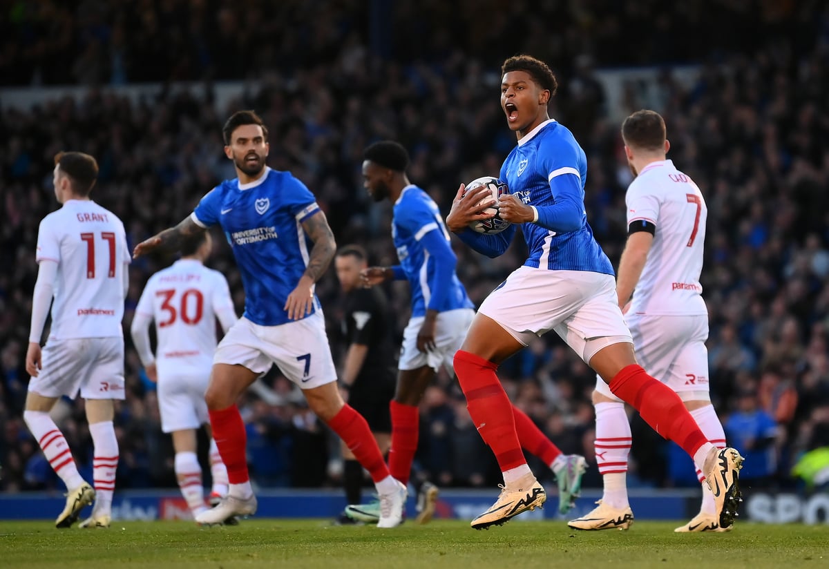 Portsmouth's goal conversion rate compared to new Championship rivals