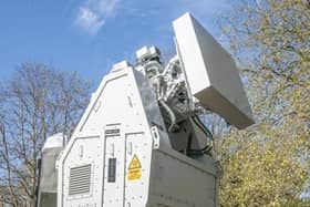 A cutting-edge drone killer radio wave weapon is being developed by the Ministry of Defence (MoD) for Royal Navy vessels and other vehicles. Picture: MoD.