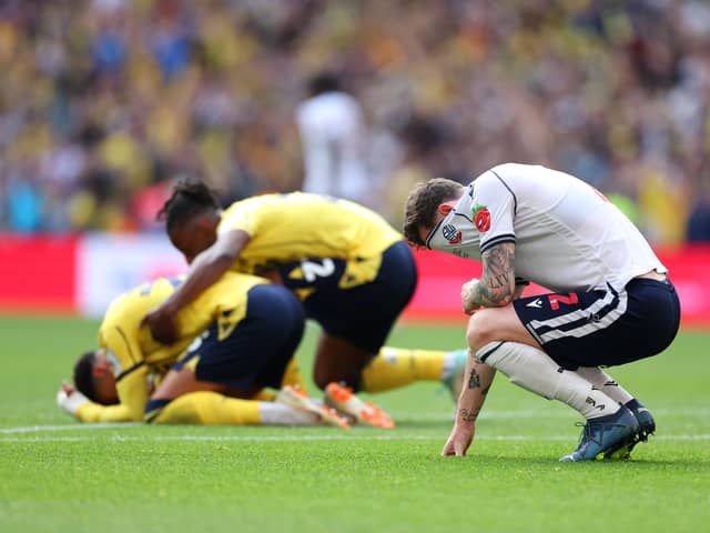 Bolton Wanderers were handed a Wembley lesson by Oxford United. Pic: Getty
