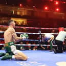 Portsmouth's Mark Chamberlain stunned on the world stage with a first round stoppage win over Joshua Oluwaseun Wahab in Riyadh, Saudl Arabia. Pic: Getty