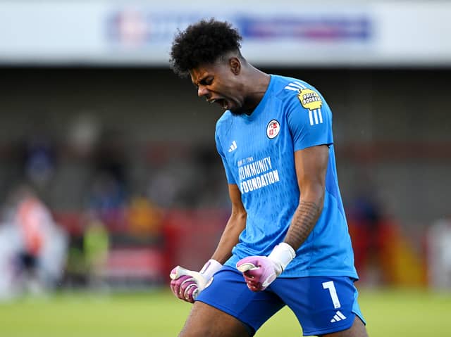 Former Pompey triallist Corey Addai has won promotion to League One through the play-offs at Wembley. Picture: Mike Hewitt/Getty Images.