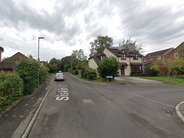 Andrew Donoghue, 41, of no fixed abode, will appear in court today after being charged with several burglaries. Pictured is Siskin Close, Bishop's Waltham. Picture: Google Street View.