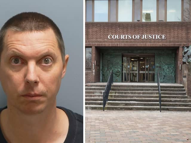 Benjamin Bull, 40, of Clare Gardens in Petersfield, was jailed for 13 years at Portsmouth Crown Court after carrying out sexual atrocities against a girl in Waterlooville. Picture: Hampshire police/César Moreno Huerta