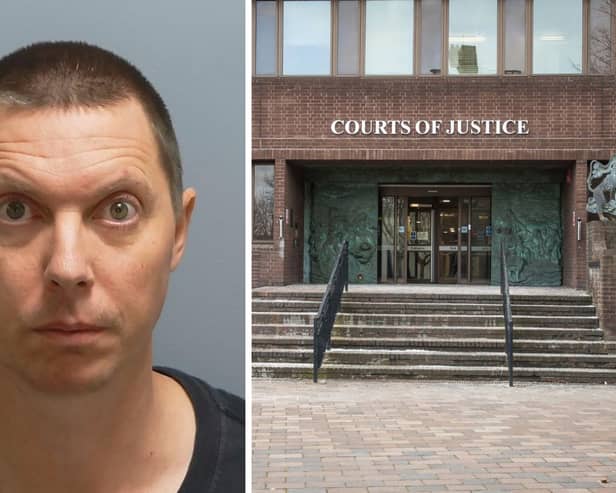 Benjamin Bull, 40, of Clare Gardens in Petersfield, was jailed for 13 years at Portsmouth Crown Court after carrying out sexual atrocities against a girl in Waterlooville. Picture: Hampshire police/César Moreno Huerta