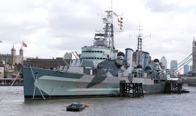 HMS Belfast will host the book launch of D-Day in 80 Objects.