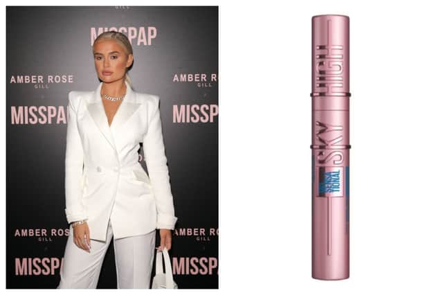 Love Island’s Molly-Mae Hague is a fan of Maybelline Lash Sensational Sky High Mascara, which is £12.99.