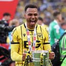 Josh Murphy was Oxford United's Wembley hero against Bolton on Sunday. Picture: Alex Pantling/Getty Images