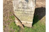 Deer’s head found on a New Forest memorial stone and an upside down cross place next to it in Burley village. 