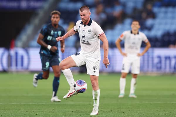 Former Pompey player Ryan Tunnicliffe is current with Australian side Adelaide United. Picture: Matt King/Getty Images