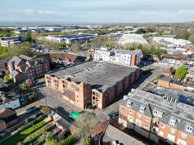 The multistorey car park in Havant town centre is set to be demolished