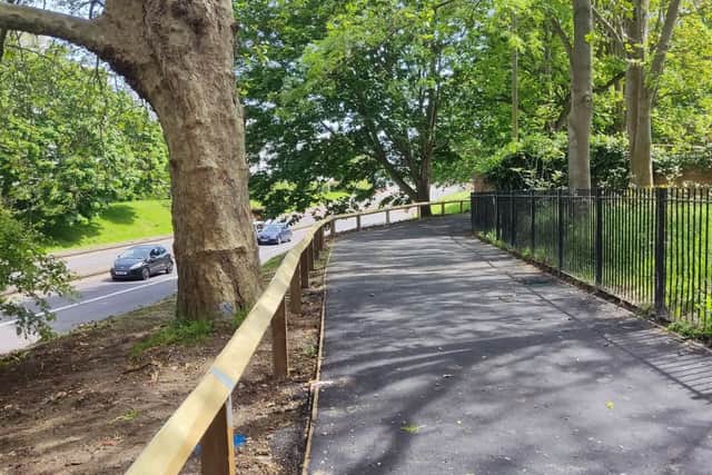 A walkway in Somers Town has been fully renovated to make travelling easier for pedestrians and cyclists in Portsmouth.