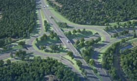 The M25 will be closed between junction 10 and 11 from 9pm on Friday, July 12 and 6am on Monday, July 15.