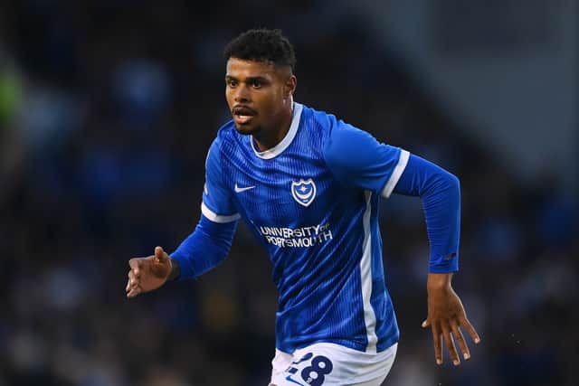 Tino Anjorin won the League One title at Pompey. Picture: Getty Images