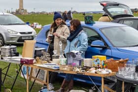 The Portsmouth & Southsea car boot sale was cancelled as traders started to get unloaded on Sunday, May 26.
Picture: Stallholders at the car boot sale on Southsea seafront in 2023. Picture: Mike Cooter (020423)