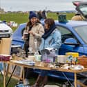 The Portsmouth & Southsea car boot sale was cancelled as traders started to get unloaded on Sunday, May 26.
Picture: Stallholders at the car boot sale on Southsea seafront in 2023. Picture: Mike Cooter (020423)