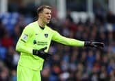 Pompey keeper Matt Macey.