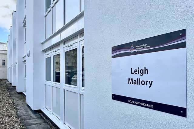 The accommodation for the Ministry of Defence Police in Southwick. Picture: MoD.