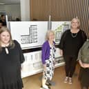 Pictured is: (l-r) Donna Jones, Hampshire and the Isle of Wight police and crime commissioner, Gill Butler, chair of trustees, Claire Lambon, CEO for Stop Domestic Abuse and Nicole Jacobs, domestic abuse commissioner for England and Wales. 

Picture: Sarah Standing (240524-3104)