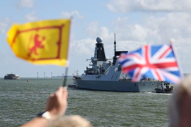 HMS Duncan has been deployed to the Red Sea in relief of HMS Diamond, who had been stationed there on separate occasions since Christmas. Picture: Royal Navy.