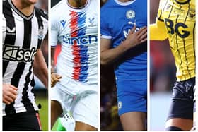 From left-right: Matt Ritchie, Jadan Raymond, Harrison Burrows and Josh Murphy are among those linked with Pompey this summer.