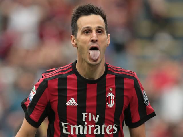 Croatia striker Nikola Kalinic served the likes of AC Milan, Roma and Atletico Madrid after his move to Pompey fell through. Pic: Getty.