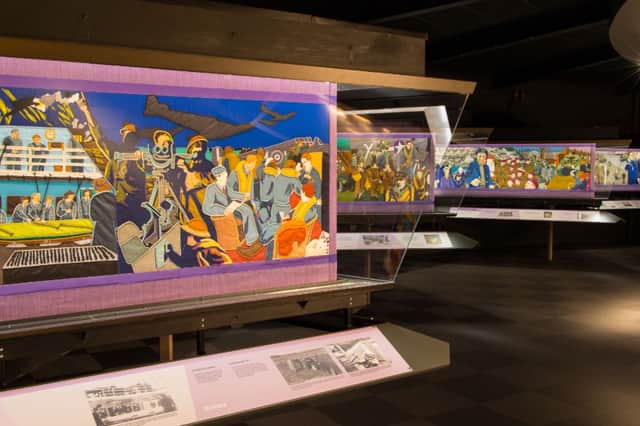 A special D-Day 80 Antiques Roadshow will be shown on BBC One this weekend, with large parts of it filmed in the D-Day Story museum. The Overlord embroidery will feature on the show.
