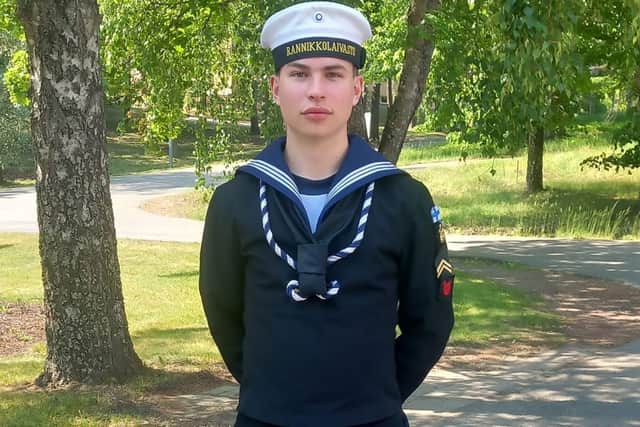 Daniel Simojoki, a British-Finnish student spent a year in national service with Finland's military, said the scheme could "instil discipline" and teach people "valuable life and social skills" but he has doubts about its introduction in the UK. Picture: PA