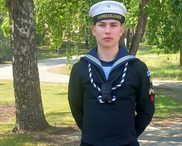 Daniel Simojoki, a British-Finnish student spent a year in national service with Finland's military, said the scheme could "instil discipline" and teach people "valuable life and social skills" but he has doubts about its introduction in the UK. Picture: PA