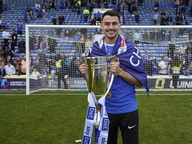 Pompey defender Regan Poole