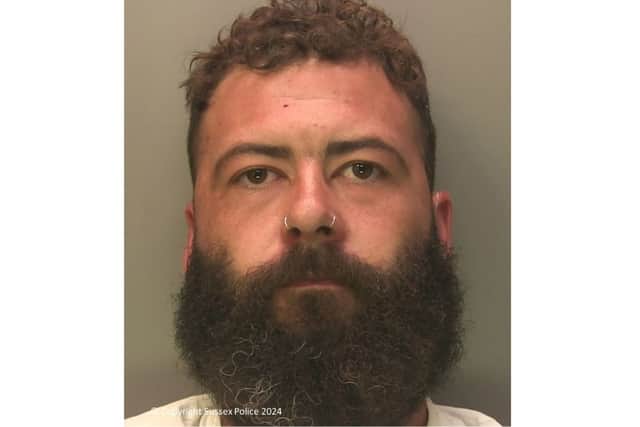Charlie Bedworth has been sentenced to prison after causing a head on collision.
Picture: Sussex Police 