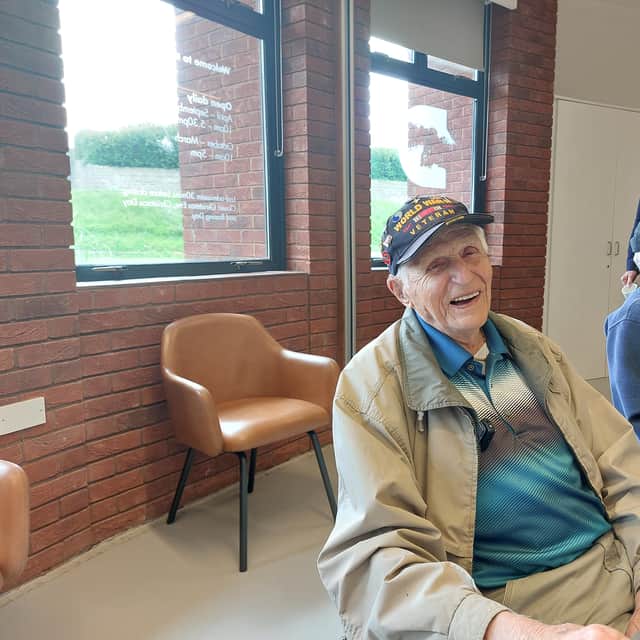 Steven Melnikoff, 104, was a member of the 29th Division which stormed Omaha Beach.