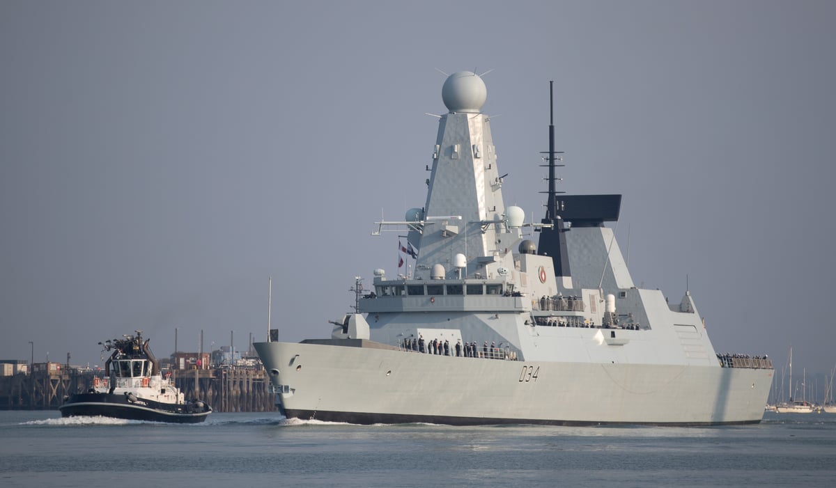 Royal Navy: HMS Diamond enjoys a glorious return to Portsmouth after protecting shipping from Houthi attacks