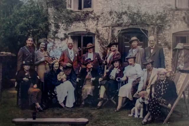 A family picture of including Adrien Jouvin Sharp, Portsmouth's first city architect. Picture: Habibur Rahman
