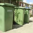 Fareham Borough Council bins along Hartlands Road, Fareham. Funding has been allocated to the local authority to change recycling. Picture: Sarah Standing (200723-6868)